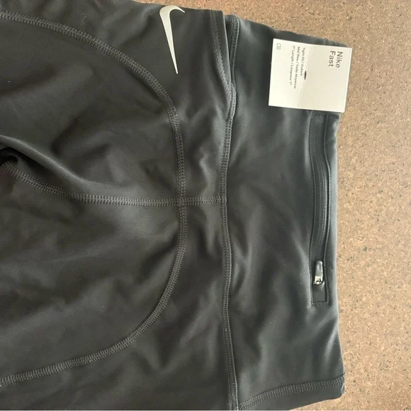 Nike Women's Black Bike Shorts - Picture 2 of 3